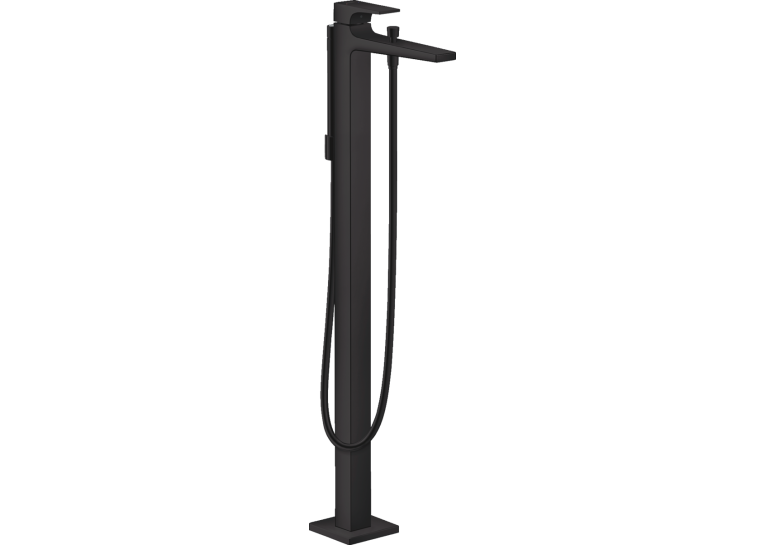 Смеситель для ванны напольный Hansgrohe Metropol Matt Black 32532670