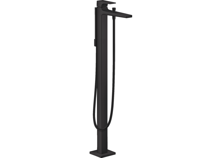 Смеситель для ванны напольный Hansgrohe Metropol Matt Black 32532670