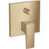 Смеситель скрытого монтажа для ванны/душа Hansgrohe Metropol Brushed Bronze 32545140