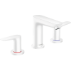 Змішувач для раковини на 3 отвори Hansgrohe Talis E Matt White 71733700