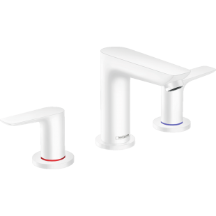 Смеситель для раковины на 3 отверстия Hansgrohe Talis E Matt White 71733700