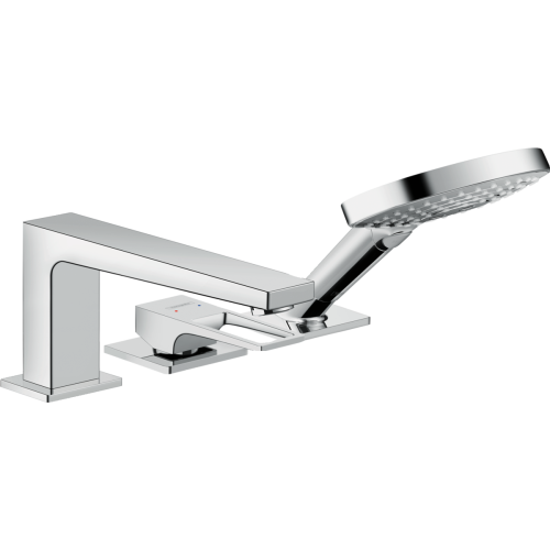 Змішувач на борт ванни Hansgrohe Metropol Loop Secuflex хром 74550000