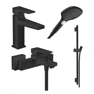 Набор смесителей для ванны Hansgrohe Metropol Matt Black 1072020 (32507670, 32540670, 28632670, 26520670)