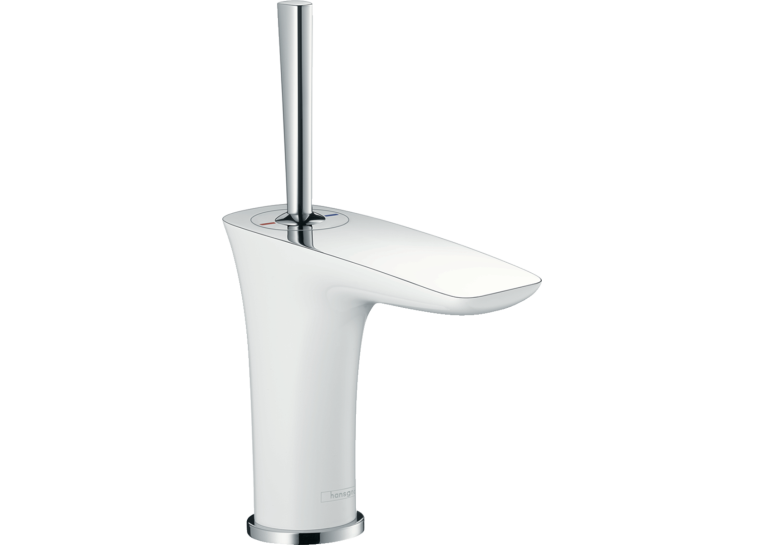 Змішувач для раковини Hansgrohe PuraVida хром-білий 15075400
