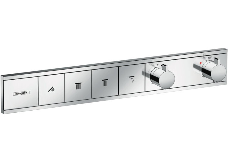 Термостат Hansgrohe RainSelect скрытого монтажа на 4 потребителя Chrome 15382000