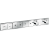 Термостат Hansgrohe RainSelect прихованого монтажу на 5 споживачів Chrome 15384000