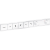 Термостат Hansgrohe RainSelect скрытого монтажа на 5 потребителей Matt White 15384700