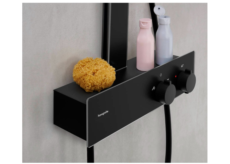 Душова система Hansgrohe Rainfinity Showerpipes Matt Black 26853670