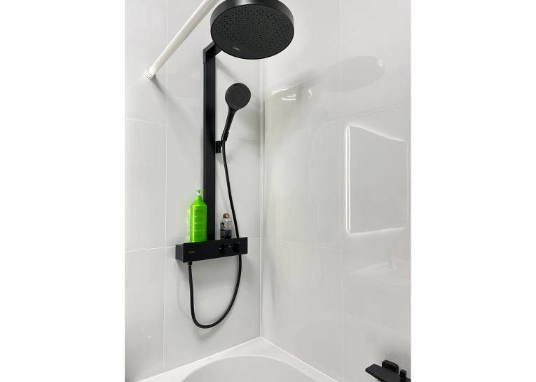 Душова система Hansgrohe Rainfinity Showerpipes Matt Black 26853670