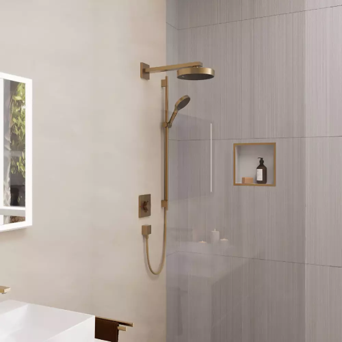 Душовий набір Hansgrohe Rainfinity 28743140 бронза матовий