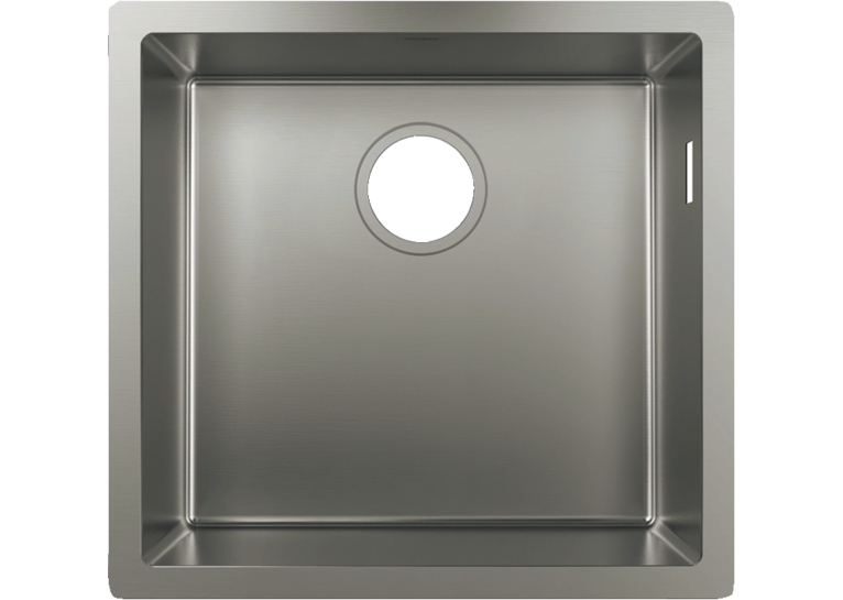 Кухонне миття Hansgrohe S719-U400 під стільницю 450х450 Stainless Steel 43425800