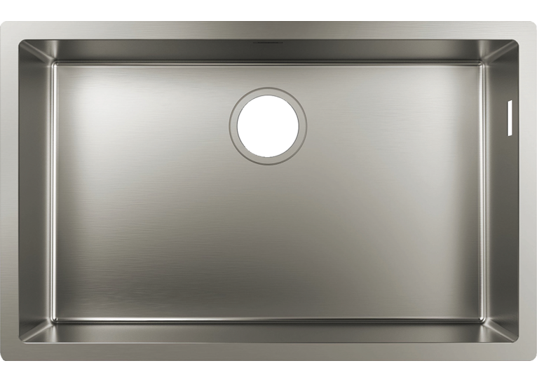 Кухонная мойка под столешницу Hansgrohe S719-U660 710х450 Stainless Steel 43428800