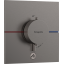 Термостат скрытого монтажа Hansgrohe ShowerSelect Comfort E HighFlow на 1 функцию, Brush Black Chrome 15575340