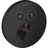 Термостат для душа Hansgrohe ShowerSelect S Matt Black 15743670