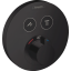 Термостат для душа Hansgrohe ShowerSelect S Matt Black 15743670