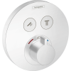 Термостат для душа Hansgrohe ShowerSelect S Matt White 15743700