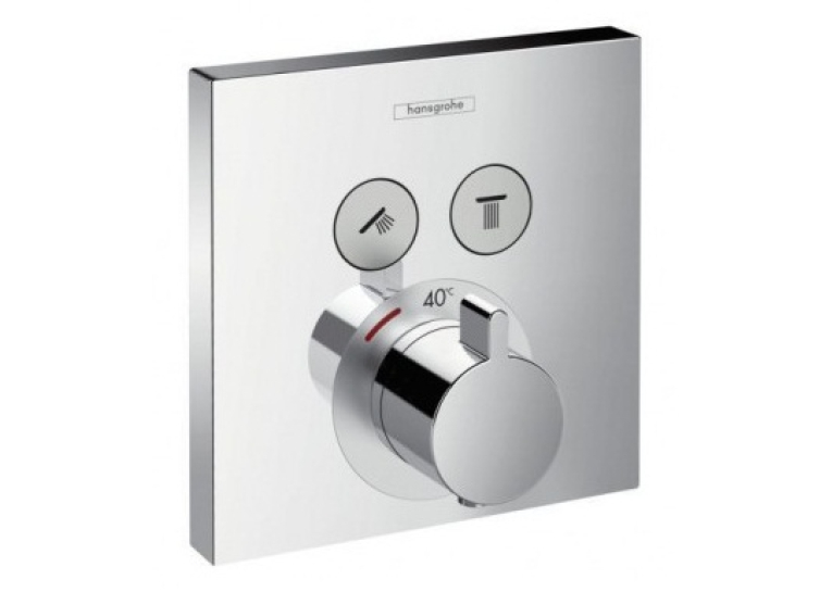 Зовнішня частина змішувача на 2 отвори Hansgrohe ShowerSelect, 15763000