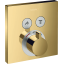 Термостат для душа Hansgrohe ShowerSelect Polished Gold Optic 15763990