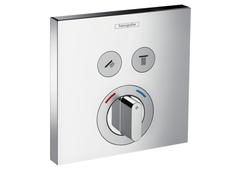 Зовнішня частина змішувача на 2 споживачі Hansgrohe ShowerSelect, 15768000
