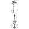 Душова система Hansgrohe Raindance Select 300 Showerpipe, 27114000