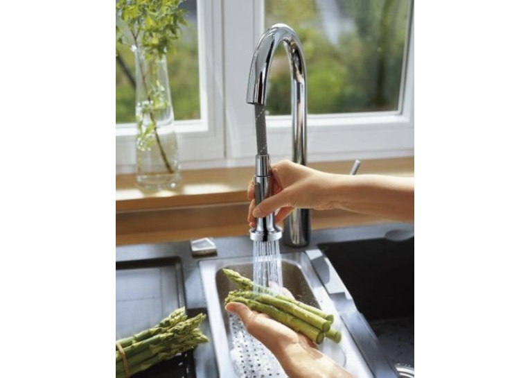  Кухонний змішувач Hansgrohe TALIS S2 VARIARC (14877000) з висувним виливом
