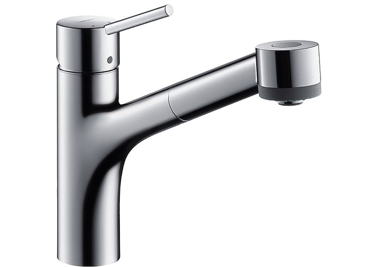 Змішувач для кухні одноважільний з висувним виливом Hansgrohe Talis E, 32841000
