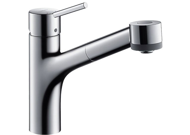 Змішувач для кухні одноважільний з висувним виливом Hansgrohe Talis E, 32841000