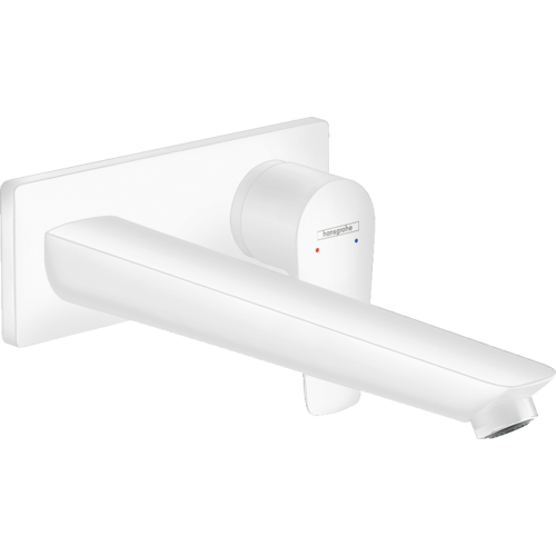 Змішувач для раковини Hansgrohe Talis E настінний Matt White 71734700