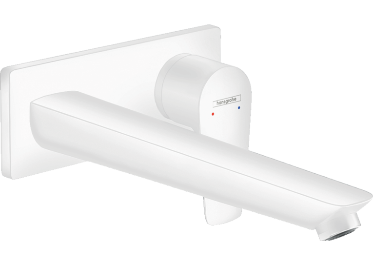 Змішувач для раковини Hansgrohe Talis E настінний Matt White 71734700