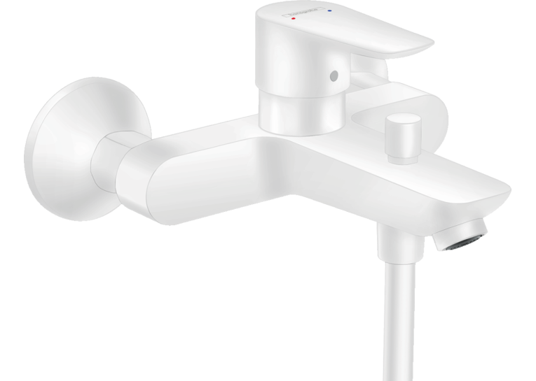 Змішувач для ванни Hansgrohe Talis E Matt White 71740700