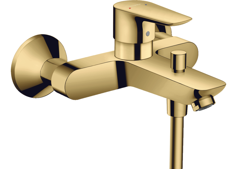 Змішувач для ванни Hansgrohe Talis E Polished Gold Optic 71740990