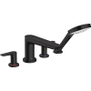 Змішувач для ванни Hansgrohe Talis E на 4 отвори Matt Black 71748670