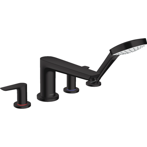 Змішувач для ванни Hansgrohe Talis E на 4 отвори Matt Black 71748670
