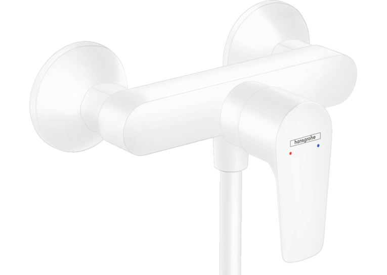 Змішувач для душу Hansgrohe Talis E Matt White 71760700