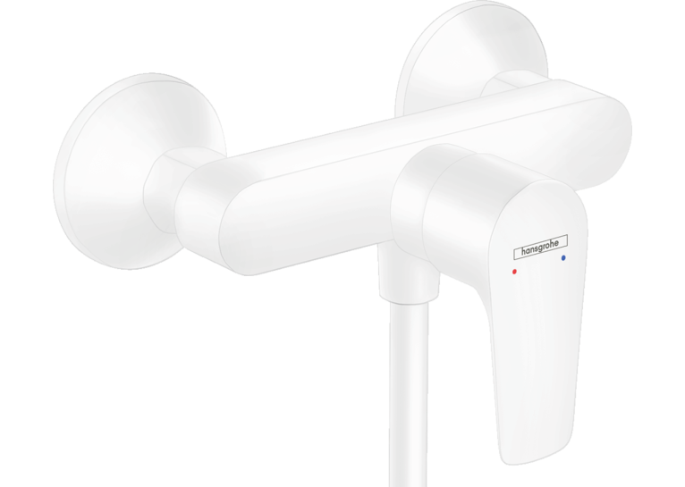 Змішувач для душу Hansgrohe Talis E Matt White 71760700