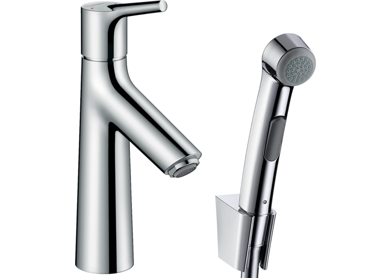 Змішувач для раковини з гігієнічним душем Hansgrohe Talis Select S, хром 72290000