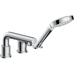 Смеситель на борт ванны на 3 отверстия Hansgrohe Talis S Secuflex 110 см 72416000