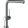 Смеситель Hansgrohe Talis M54 для кухонной мойки с выдвижным душем, хром 72808000