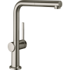 Змішувач Hansgrohe Talis M54 для кухонного миття з висувним душем, під сталь 72808800
