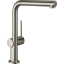 Змішувач Hansgrohe Talis M54 для кухонного миття з висувним душем, під сталь 72808800