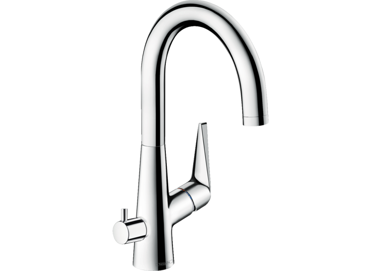 Змішувач для кухні із запірним вентилем Hansgrohe Talis S хром 72811000