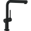 Змішувач Hansgrohe Talis M54 для кухонного миття з висувним душем, чорний матовий 72845670