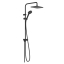 Душова система Hansgrohe Vernis Shape Showerpipe 230 1jet Reno 26282670 чорний матовий