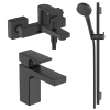 Комплект смесителей для ванной комнаты Hansgrohe Vernis Shape 71561670+71440670+26423670 20230003