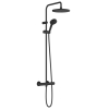 Душова система з термостатом Hansgrohe Vernis Blend Showerpipe 240 1jet 26426670 чорний матовий