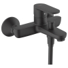 Черный набор смесителей для ванной комнаты Hansgrohe Vernis Blend 71551222