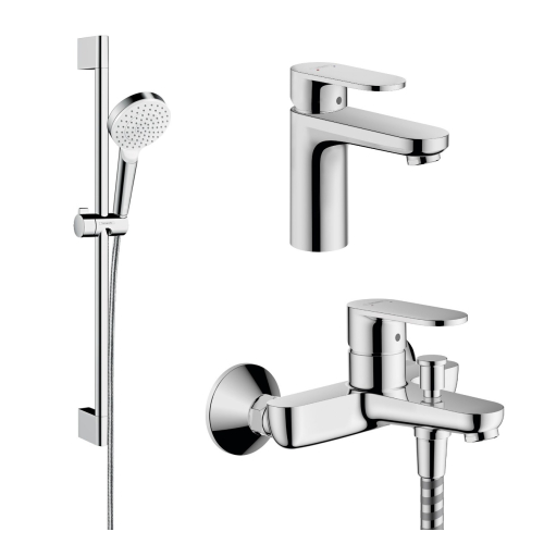 Комплект змішувачів  для ванної кімнати Hansgrohe Vernis Blend 71551111