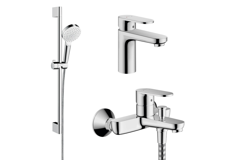 Комплект змішувачів  для ванної кімнати Hansgrohe Vernis Blend 71551111