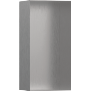 Настенная ниша Hansgrohe XtraStoris Minimalistic с открытой рамой 30x15x10 см Brushed Stainless Steel 56070800