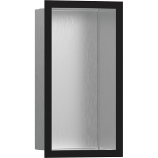 Настенная ниша Hansgrohe XtraStoris Individual с рамкой 30x15x10 см Matt Black 56094670